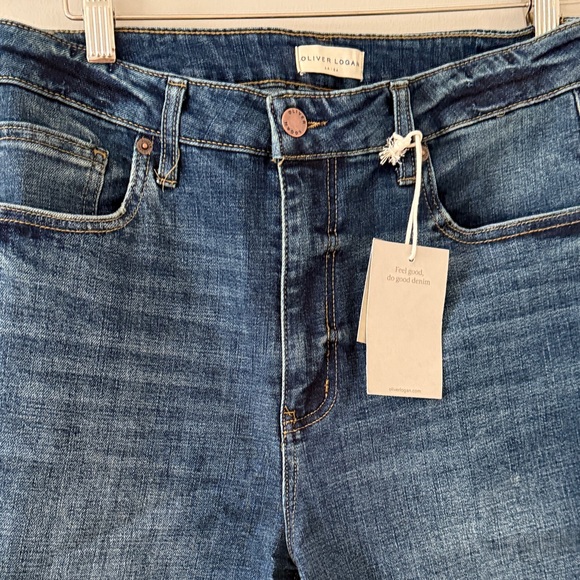 High Rise Blue Jeans - Picture 8 of 8